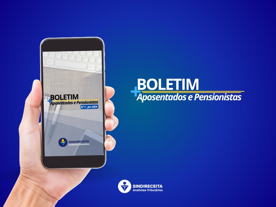 Sindireceita lança Boletim + Aposentados e Pensionistas, com as principais notícias de interesse dos filiados e filiadas