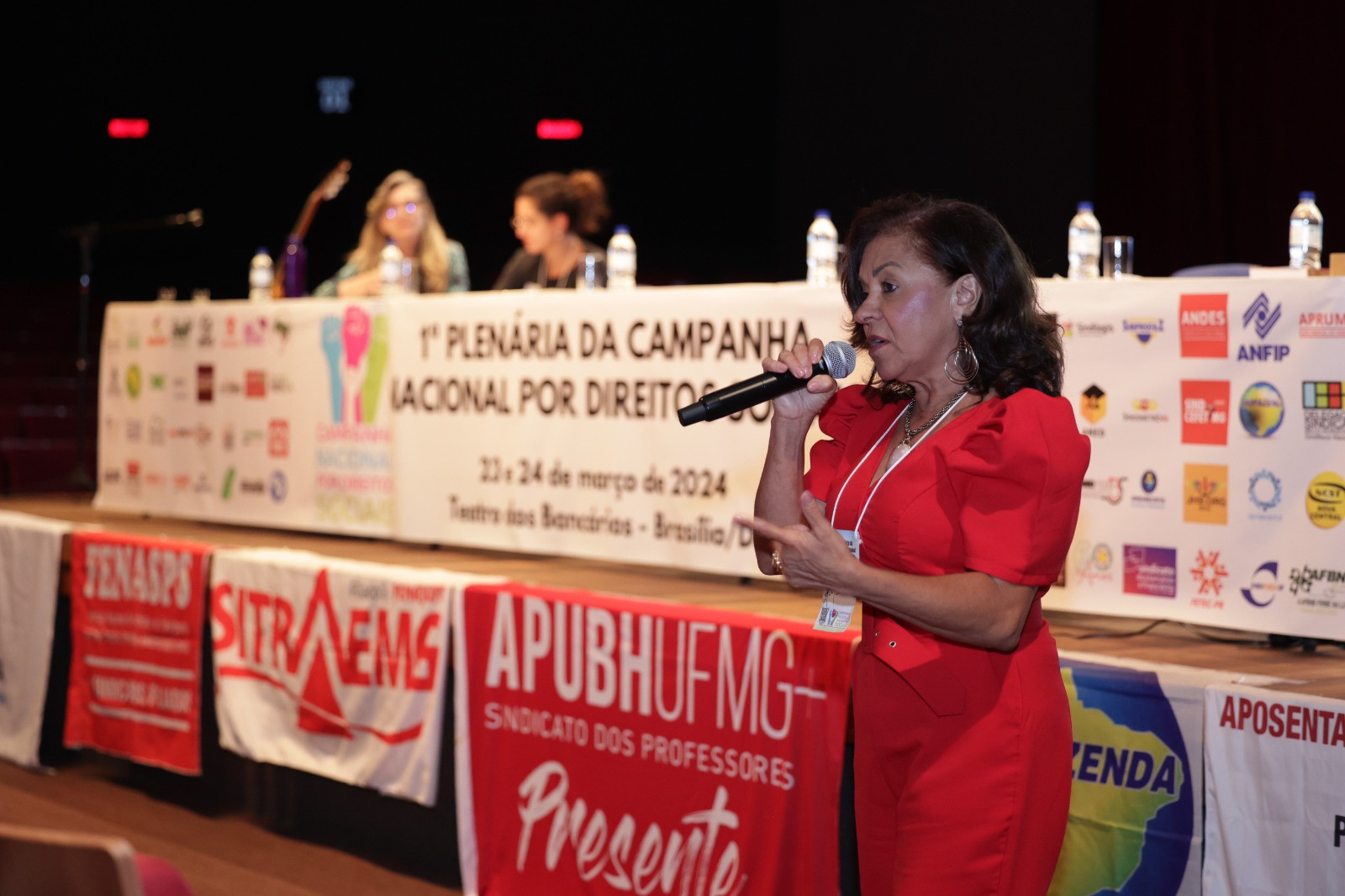 Sindireceita Marlene Cambraia 1ª Plenária da Campanha Nacional por Direitos Sociais