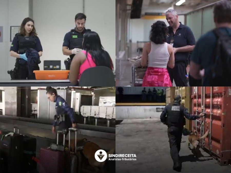 Atuação dos Analistas-Tributários em portos e aeroportos é retratada em reportagem do Fantástico sobre tráfico internacional de drogas