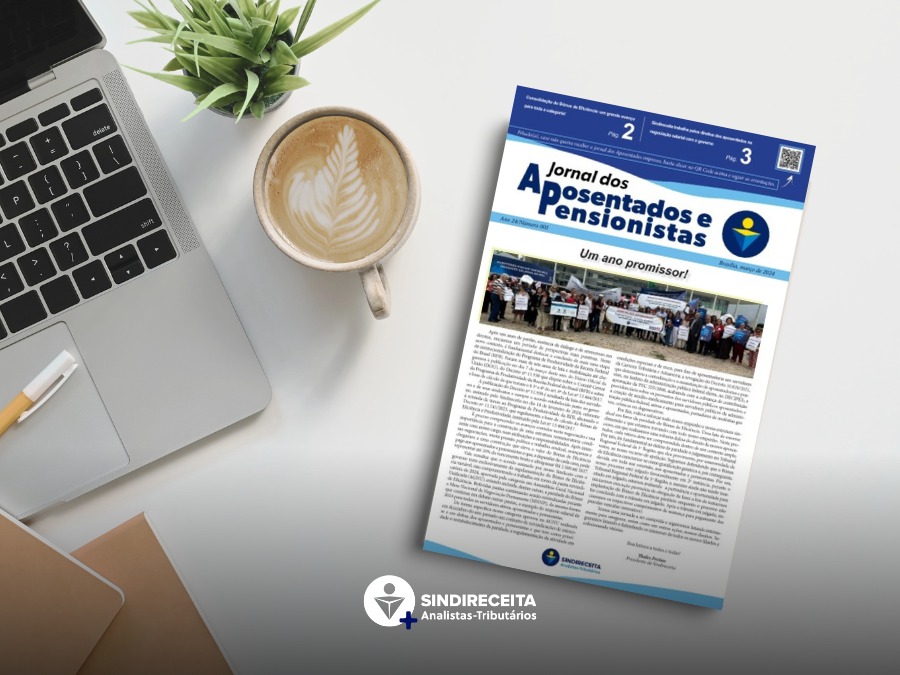 Nova edição do Jornal dos Aposentados destaca as ações que o Sindicato tem empreendido na negociação salarial e na defesa da paridade