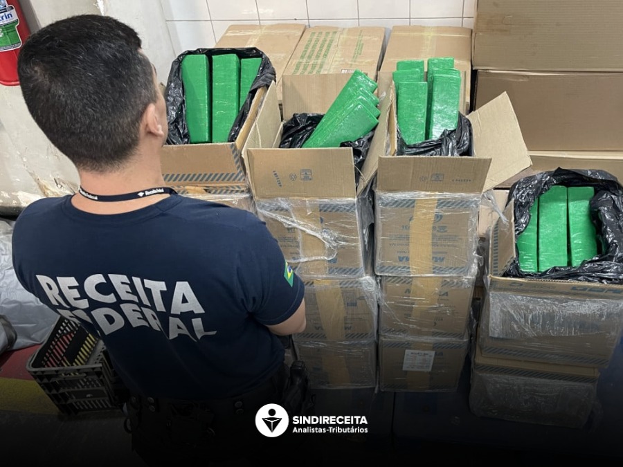 Aduana: Analistas-Tributários atuam na apreensão de mais de 270 quilos de maconha na Zona Portuária do Rio de Janeiro/RJ