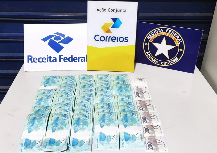 Aduana: Analistas-Tributários da Receita Federal atuam na retenção de R$4 mil em notas falsas em Teresina/PI